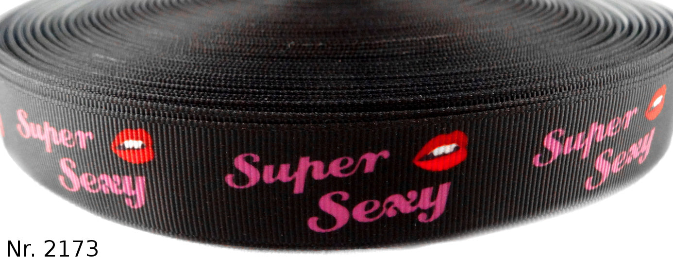 Exklusives  Super Sexy - Band mit Verführerischen Lippen – 22mm