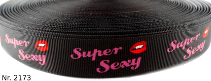 Exklusives  Super Sexy - Band mit Verführerischen Lippen – 22mm