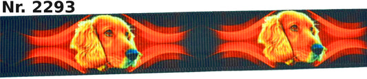 Exklusives  Leuchtender Cocker Spaniel - Band – 22mm