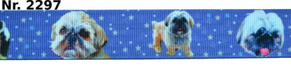 Exklusives  Shih Tzu & Sternchen - Band – 22mm