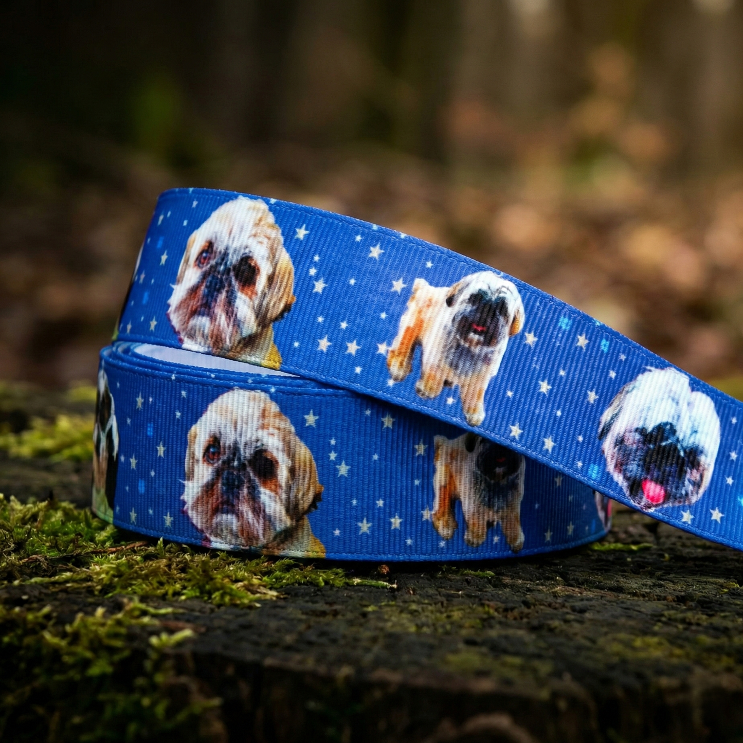 Exklusives  Shih Tzu & Sternchen - Band – 22mm