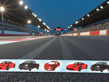 Exklusives  Autos im Rampenlicht -Band – 22mm