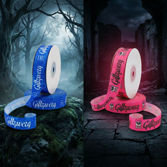 Exklusives  Giftzwerg - Band mit Totenkopf