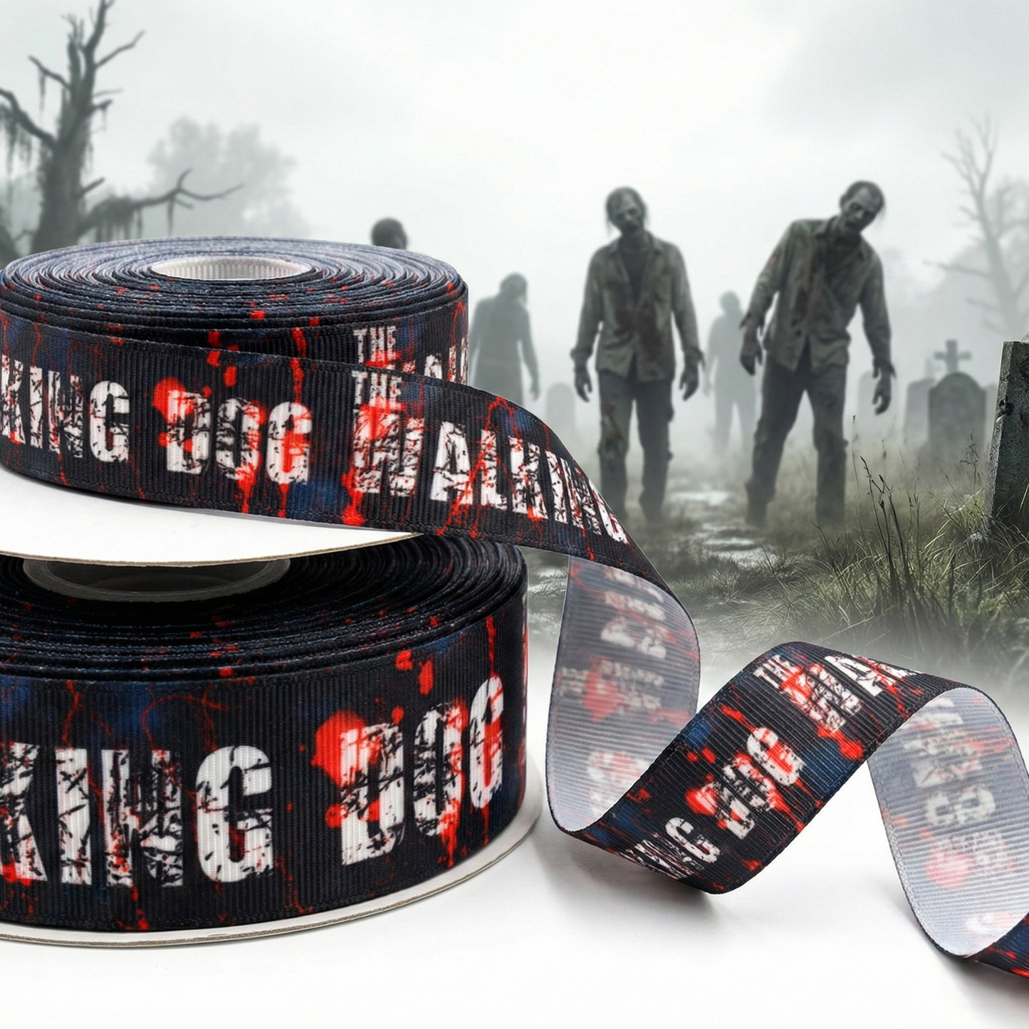 Exclusive The Walking Dog Band – Original design in black and white