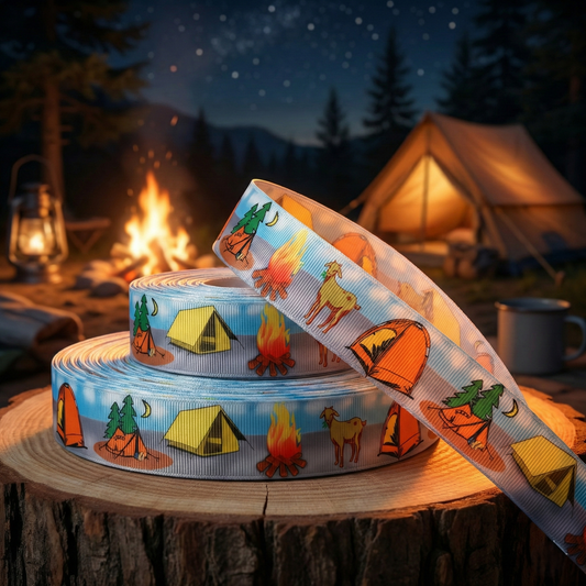 Exklusives  Camping-Abenteuer -Band – 22mm
