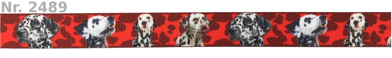 Exklusives  Dalmatiner-Liebe -Band – 22mm