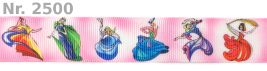 Exklusives  Fantasie - Prinzessinnen -Band – 22mm