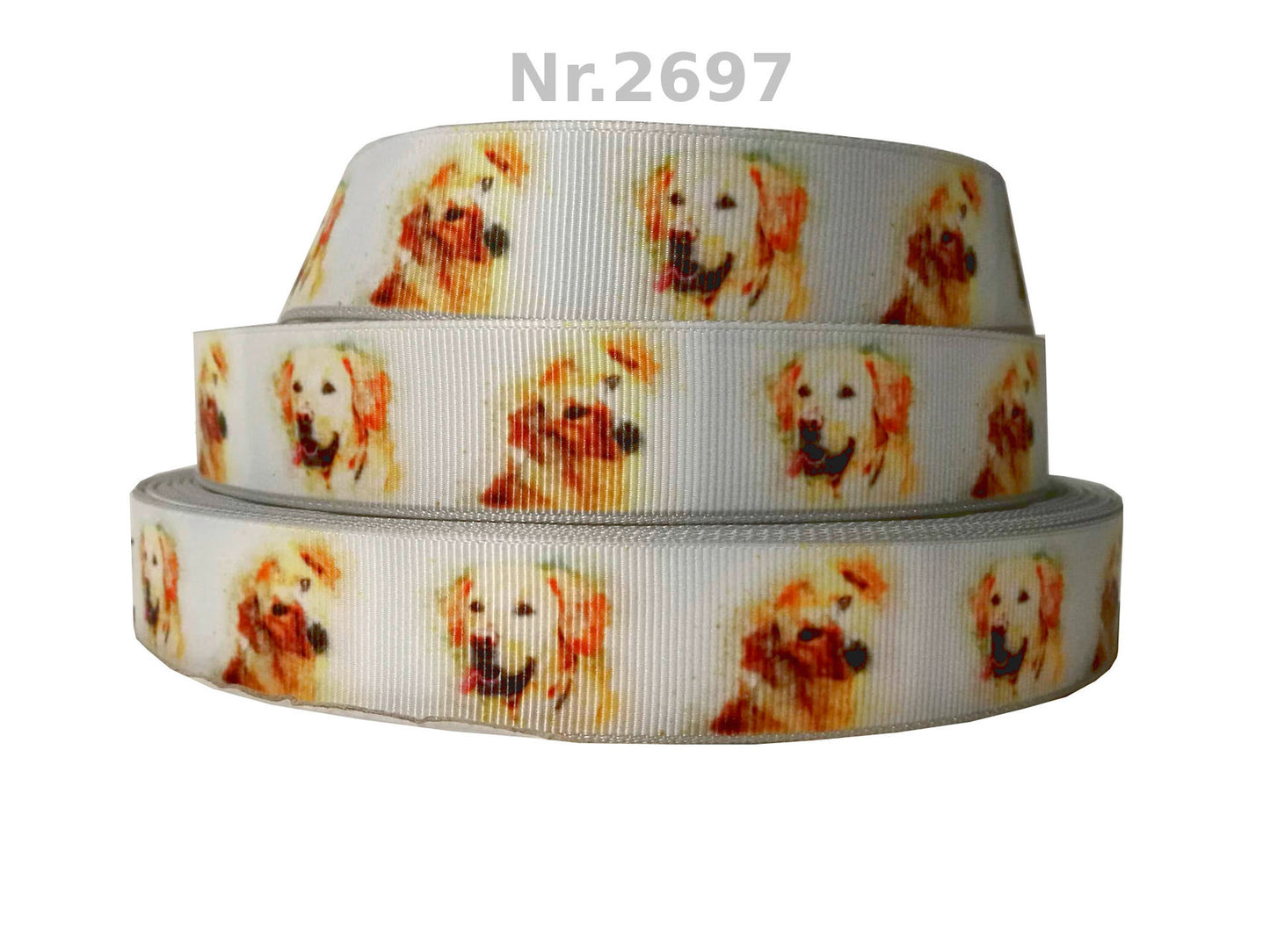 Exklusives  Dezenter Labrador -Band – 25mm