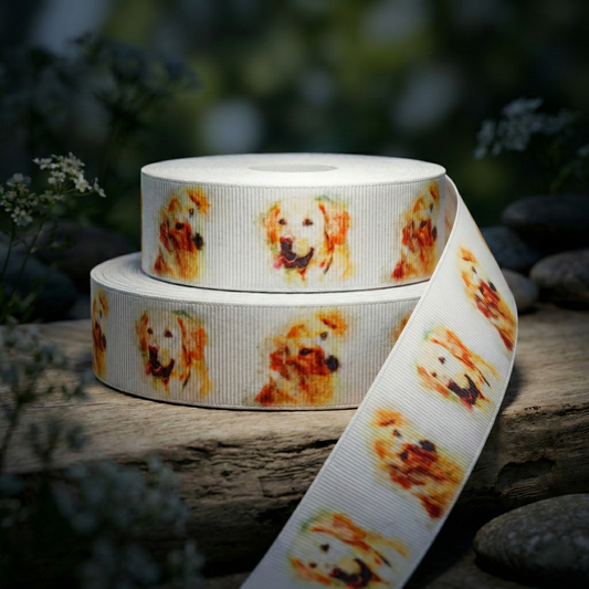 Exklusives  Dezenter Labrador -Band – 25mm