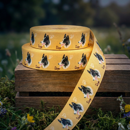 Exklusives  Border Collie Love -Band – 22mm