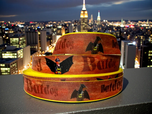 Exklusives  Batdog  Band im Batman-Look – 25mm
