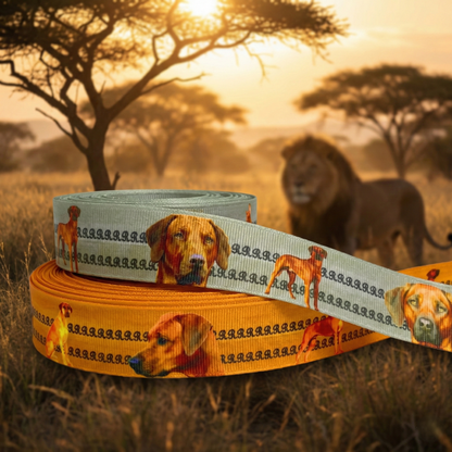 Exklusives  Rhodesian Ridgeback - Band mit RR - Linien