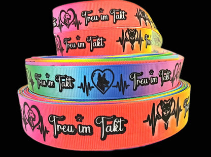 Treu im Takt – Exklusives bedrucktes Band