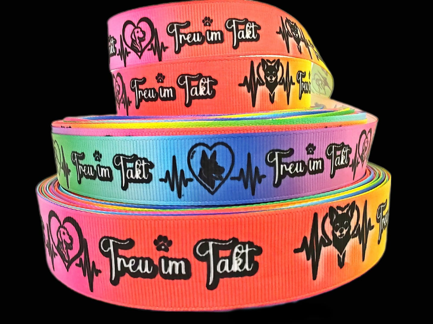 Treu im Takt – Exklusives bedrucktes Band