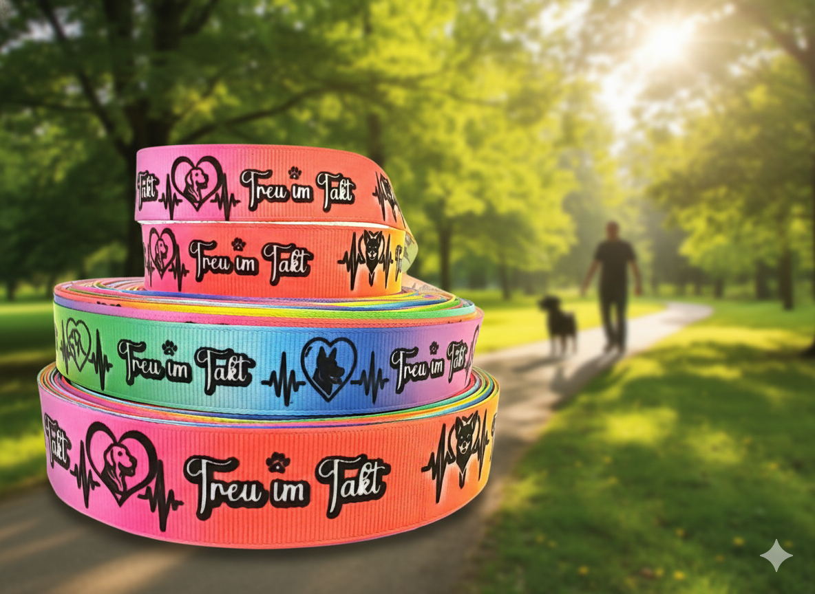 True to the beat – Exclusive printed ribbon