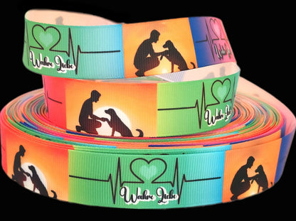 Wahre Liebe & Sonnenuntergang – Exklusives bedrucktes Band 22mm