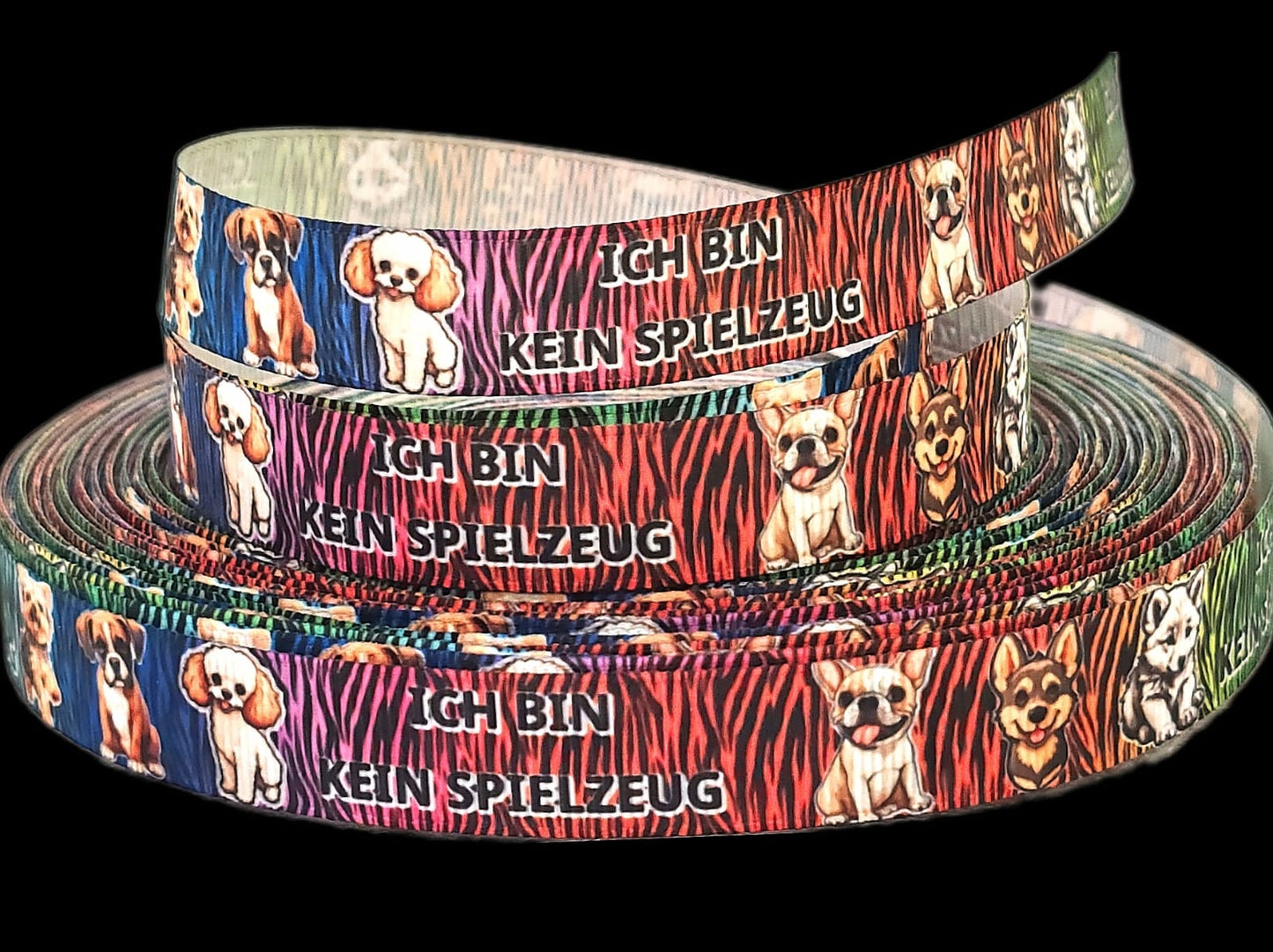 Ich bin kein Spielzeug – Exklusives bedrucktes Band 16mm