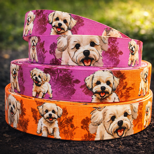 Sweet Malteser in Orange &amp; Berry – Exclusive printed band 19mm