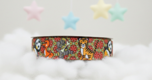 Exklusives  Baby-Tiere im Sternenmeer -Band – 16mm