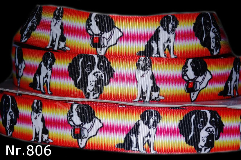 Exklusives  Boho Bernhardiner -Band – 25mm