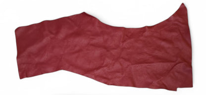 Restposten Lederstreifen (Echt, Nappaleder) Feuerrot