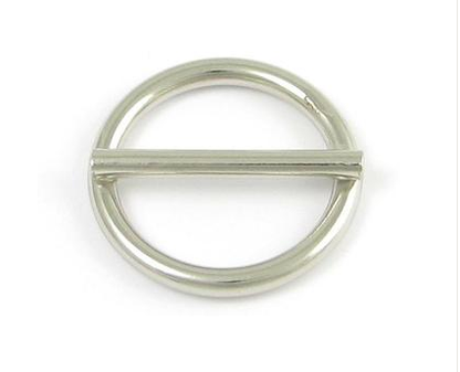 Maximale Stabilität: Rundring mit Steg (15–25 mm) – Geschweißt & Vernickelt