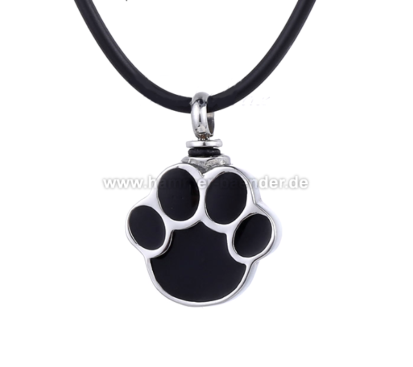 Urnen Anhänger Pfote