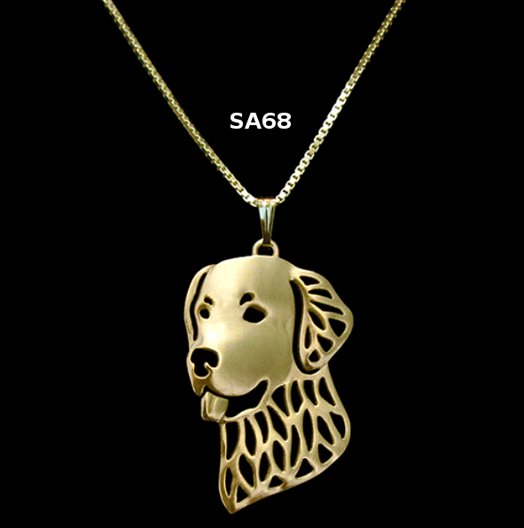 LABRADOR | Halskette mit Anhänger | Vergoldet