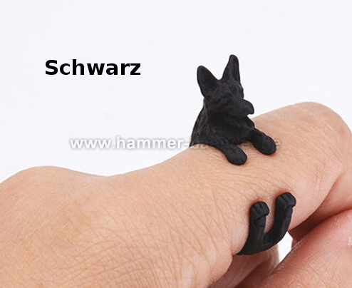 Schäferhund Ringe| Anpassbar & Edel & Verschiede Farbwahl