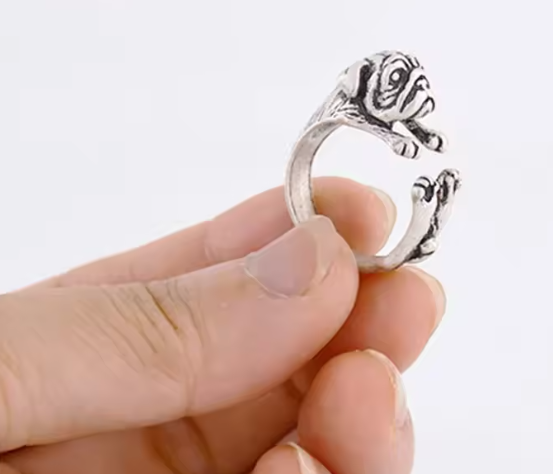 Englisch Bulldogg Ringe in Farbauswahl | Anpassbar & Edel