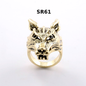 Wolf Ring in Bronze & Silber | Metall, Nickel- und Cadmiumfrei