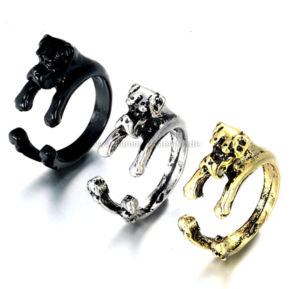 Vielfältige Hunde-Themenringe in Farbauswahl | Anpassbar & Edel