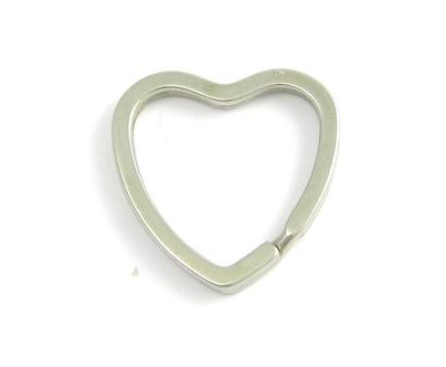 Schlüsselring in Herzform