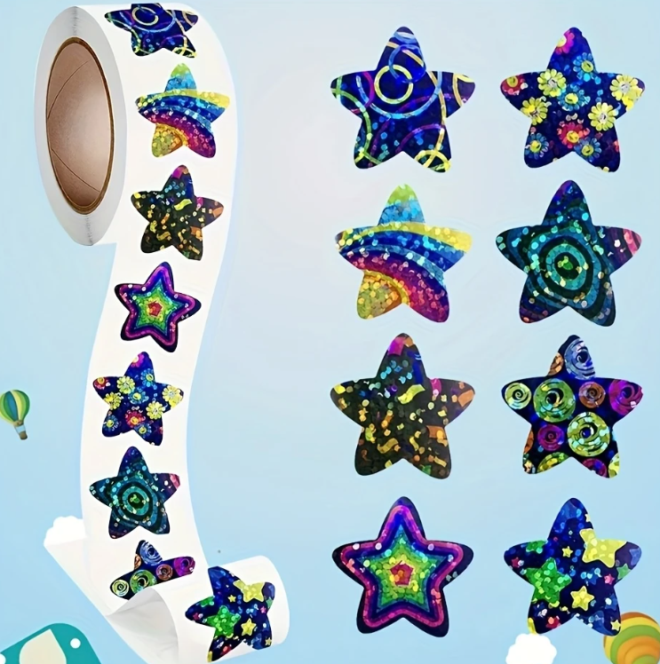 Galaxy-Sternensticker – Kleine Sterne, große Weiten