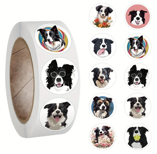 Border Collie-Sticker – Für flinke Köpfe und große Herzen