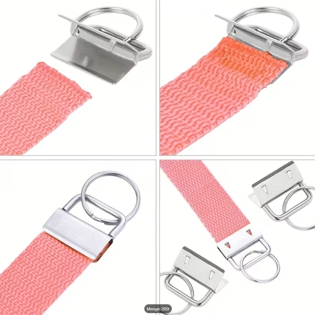 Schlüsselband Rohlinge verschiedene Farben