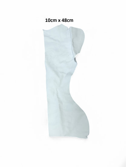 Restposten! Lederstreifen (Echt, Nappaleder) Snow White