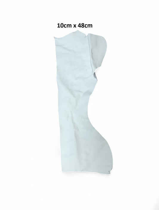 Restposten! Lederstreifen (Echt, Nappaleder) Snow White