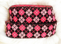 Argyle Chic – Webband im klassischen Rautenmuster in 22mm