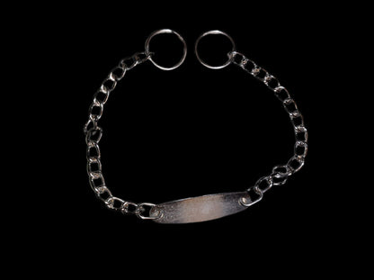 Kettenglieder-Halsband mit Gravurplatte – Ein edles Accessoire für deinen Hund