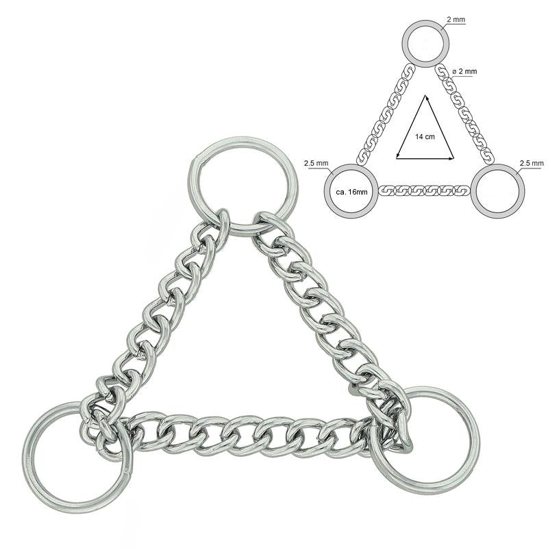 Zugstop Verbindungshalskette in verschiedenen Größen