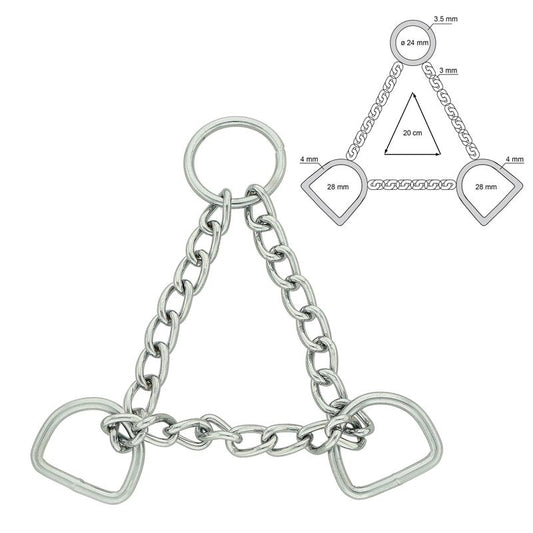 Zugstop Verbindungshalskette in verschiedenen Größen