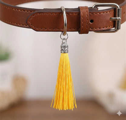 Schmuckanhänger Quaste – Farbenfrohe Akzente für Hund & Halter