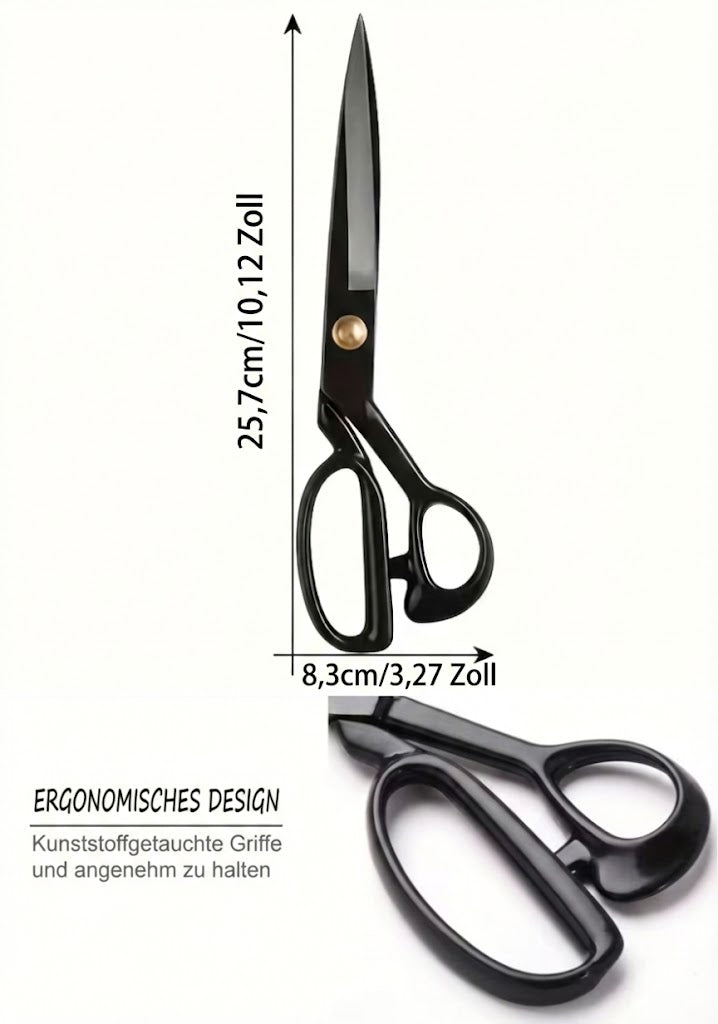 Profi-Schneiderschere aus Manganstahl – Extrem scharf & Robust